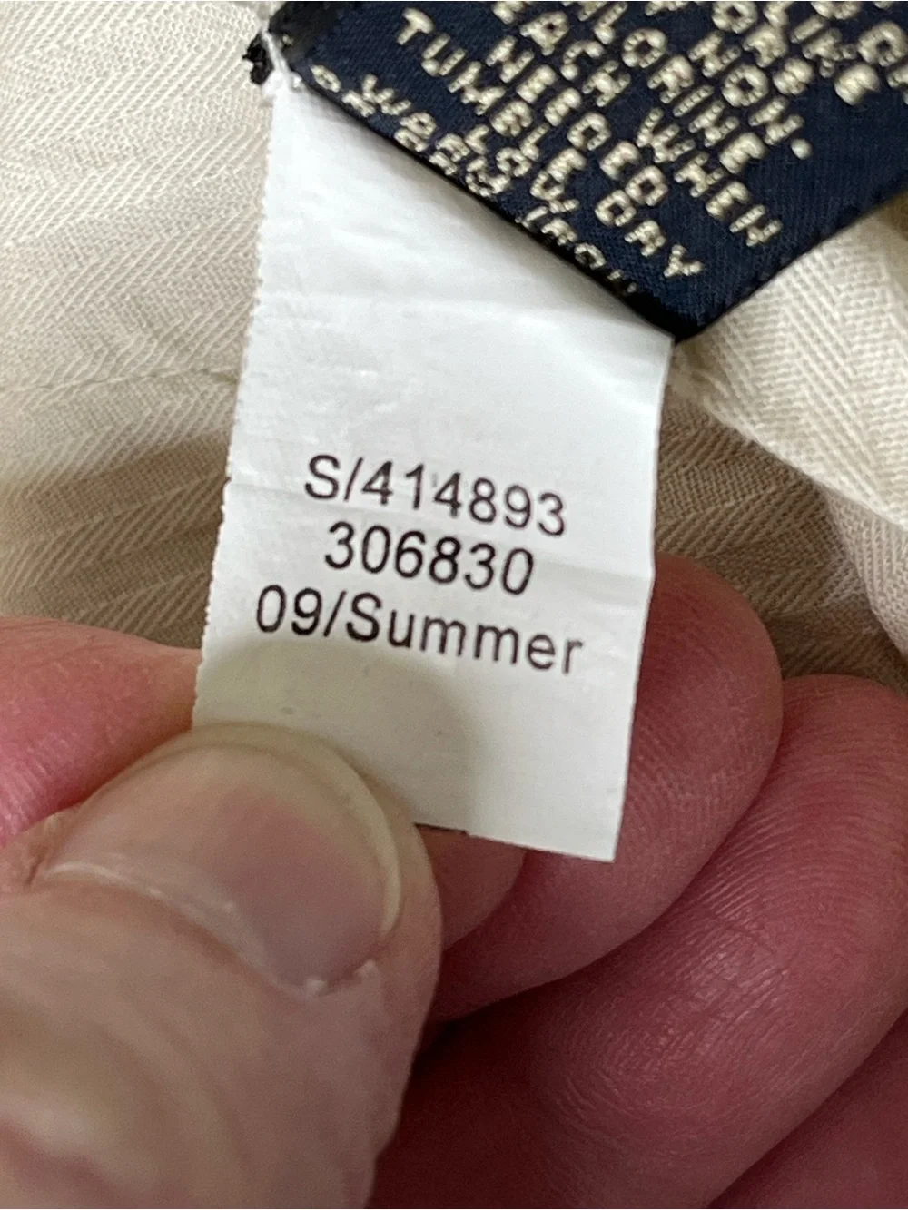 Banana Republic Chino Pants Dawson Men’s 35x30 Relaxed Fit Khaki Beige